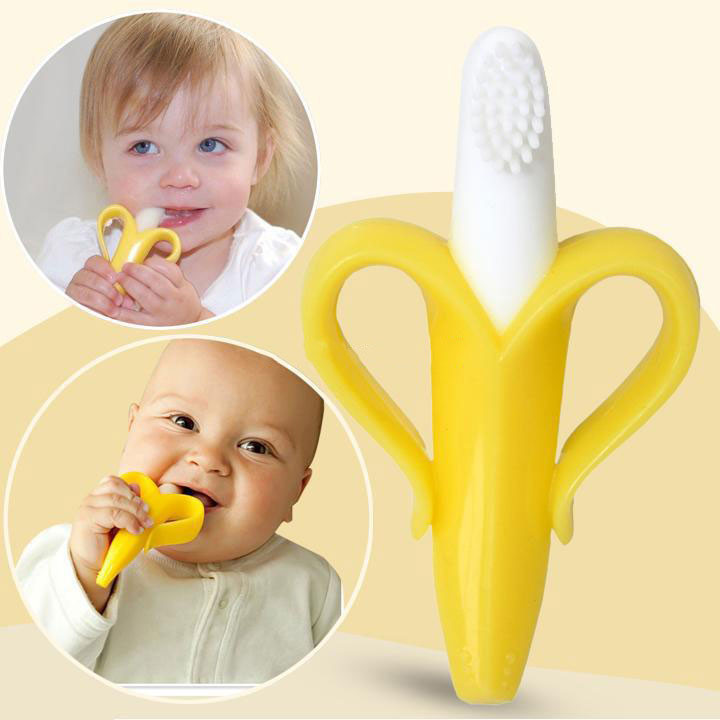 Banana Silicone Teether