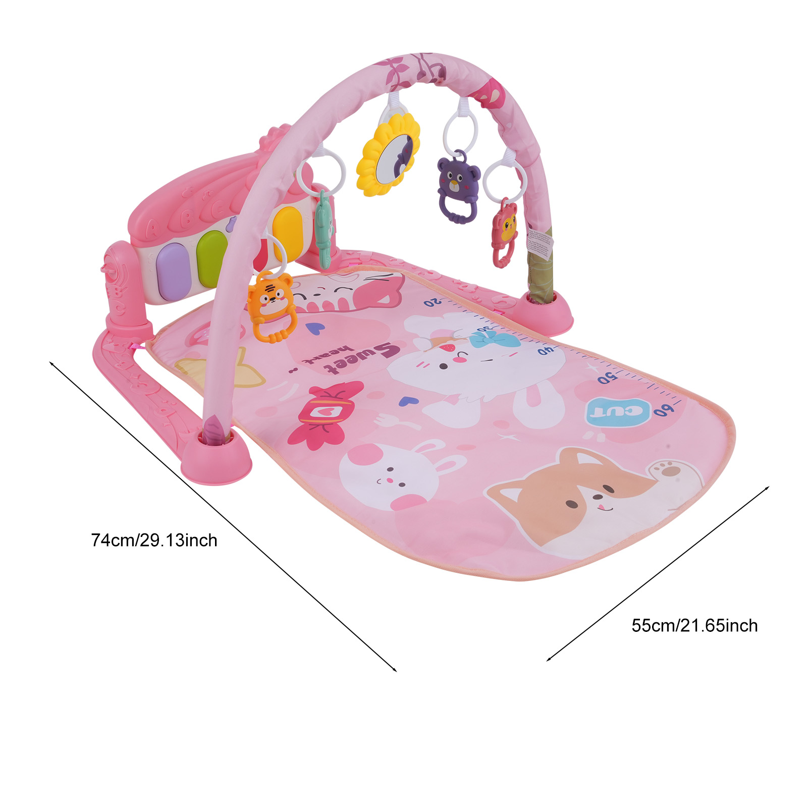 Piano Kick & Play Activity Gym