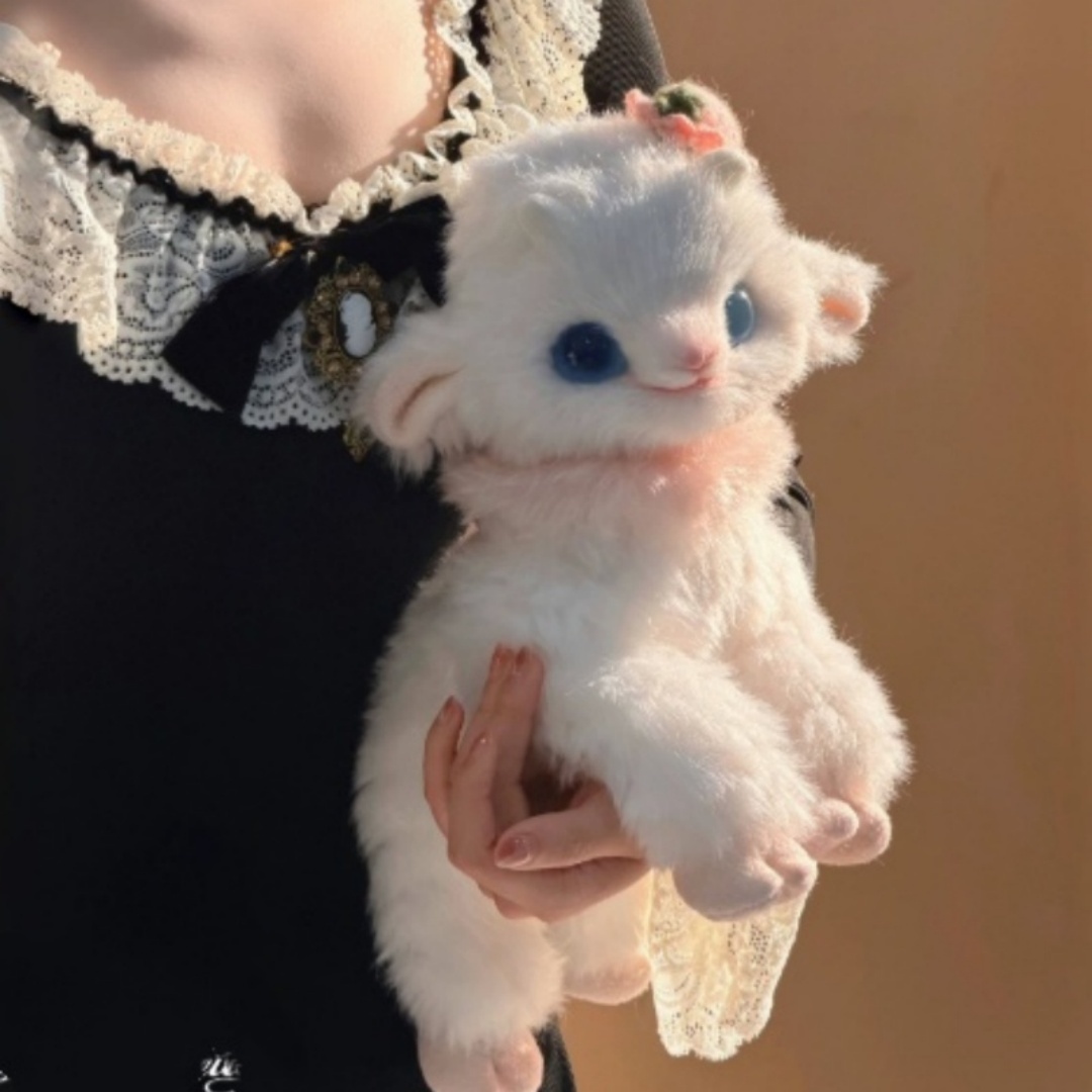 Luna Sheep Handmade Heirloom Plush