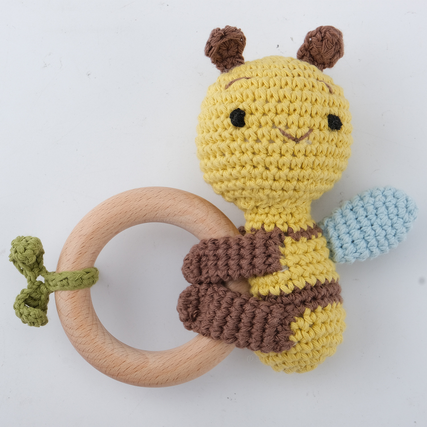 Crocheted Animal Rattle