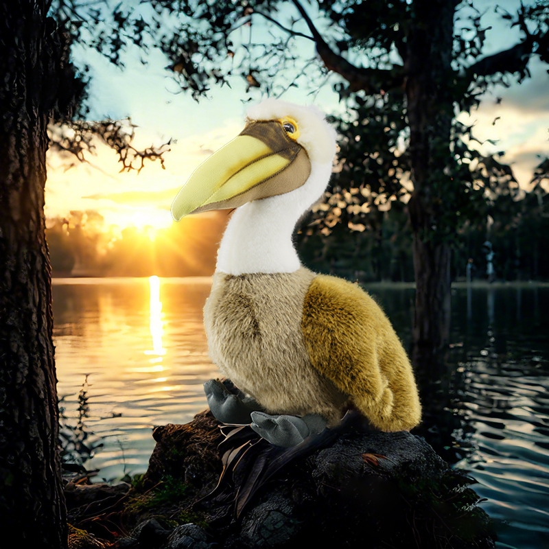 Lifelike Pelican Plush