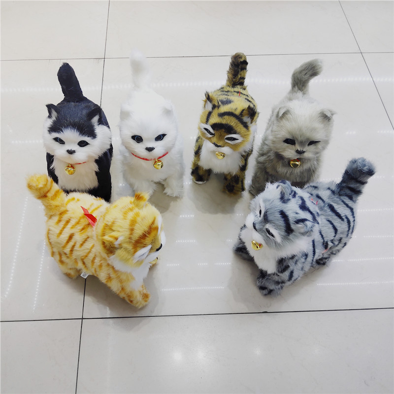 Motion-Activated Walking Kitten Plush