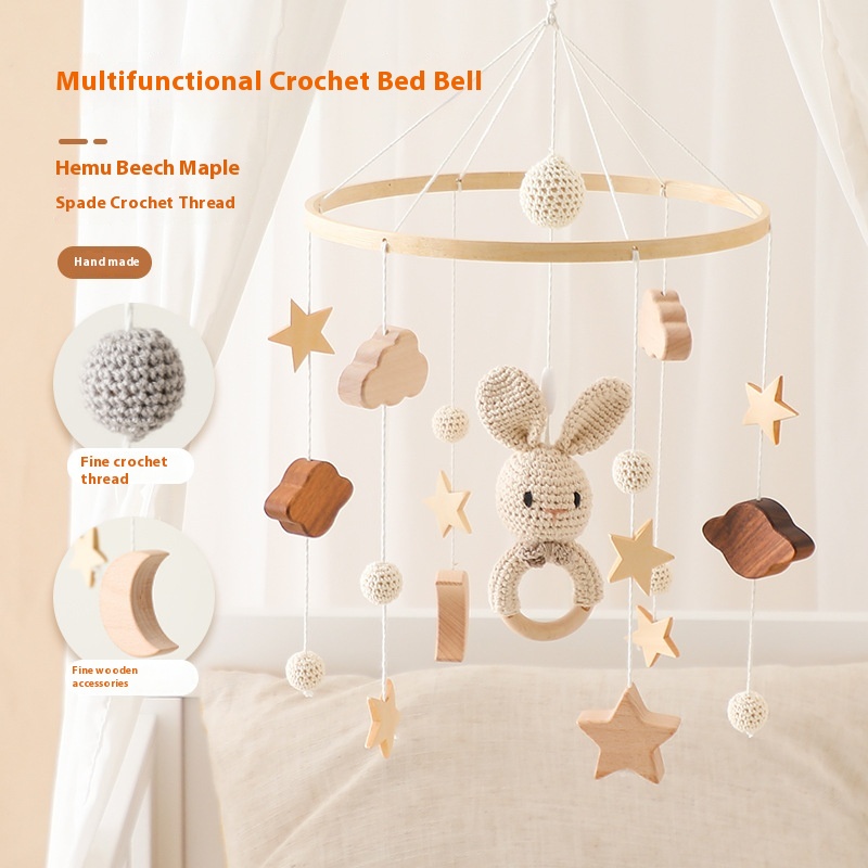 Starry Crochet Crib Mobile
